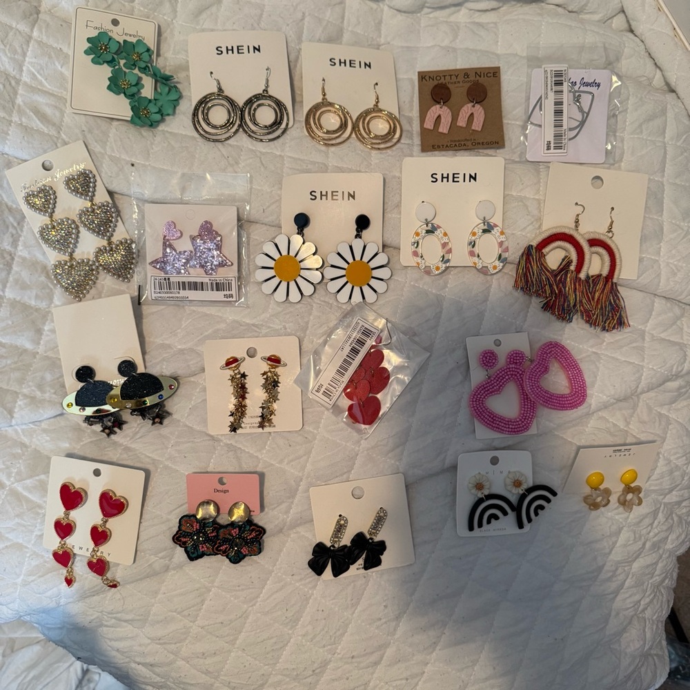 Statement earring bundle